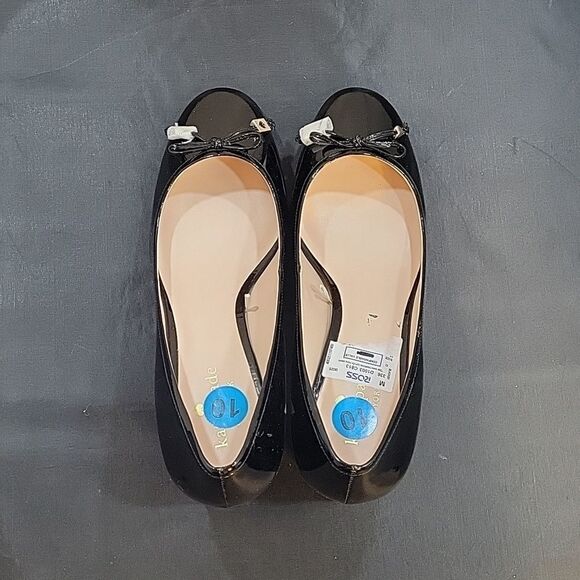 BRAND NEW KATE SPADE NEW YORK WOMEN'S BEV BOW PATENT LEATHER BLOCK HEEL - Picture 6 of 15